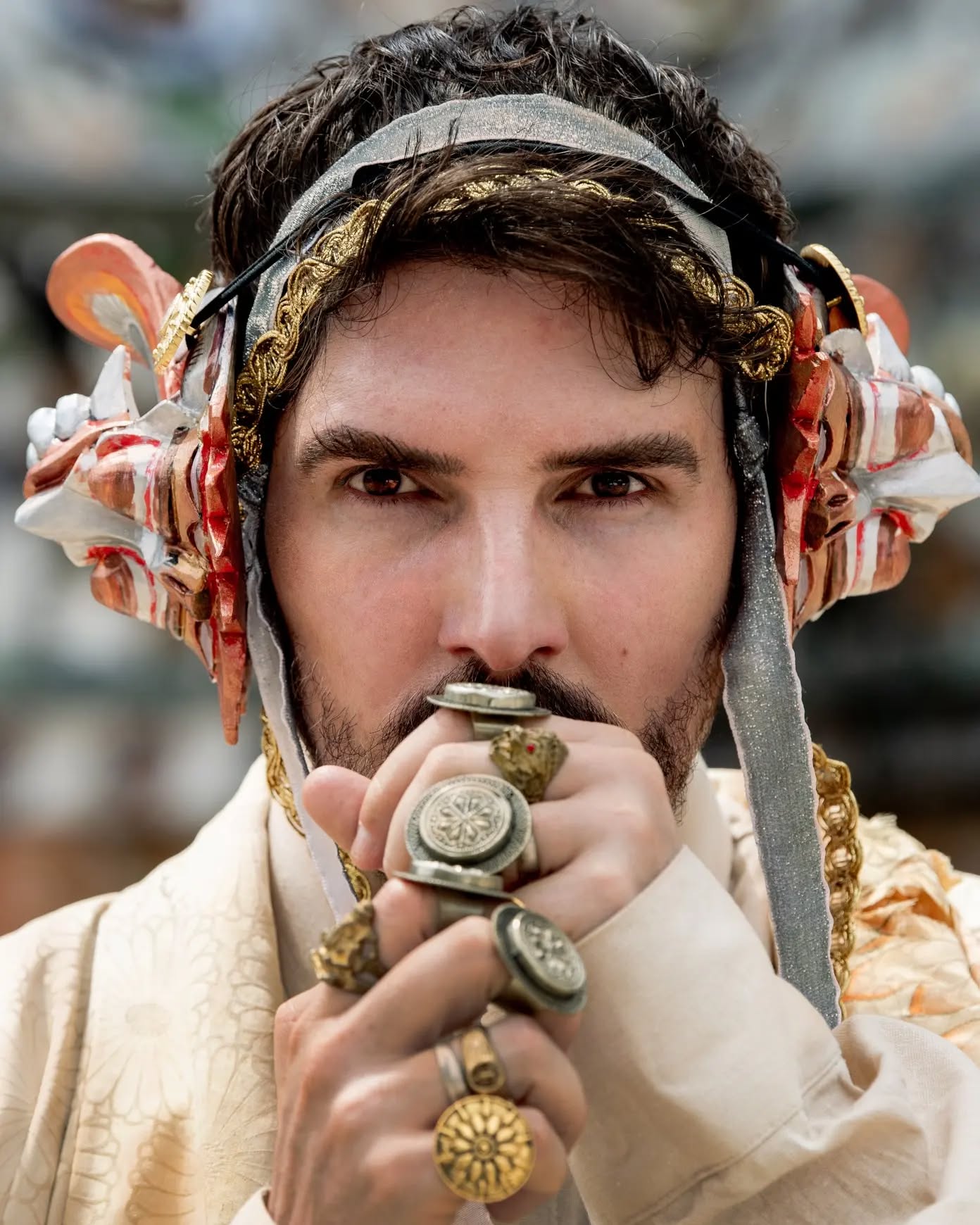 Customer wearing Sumo Vintage